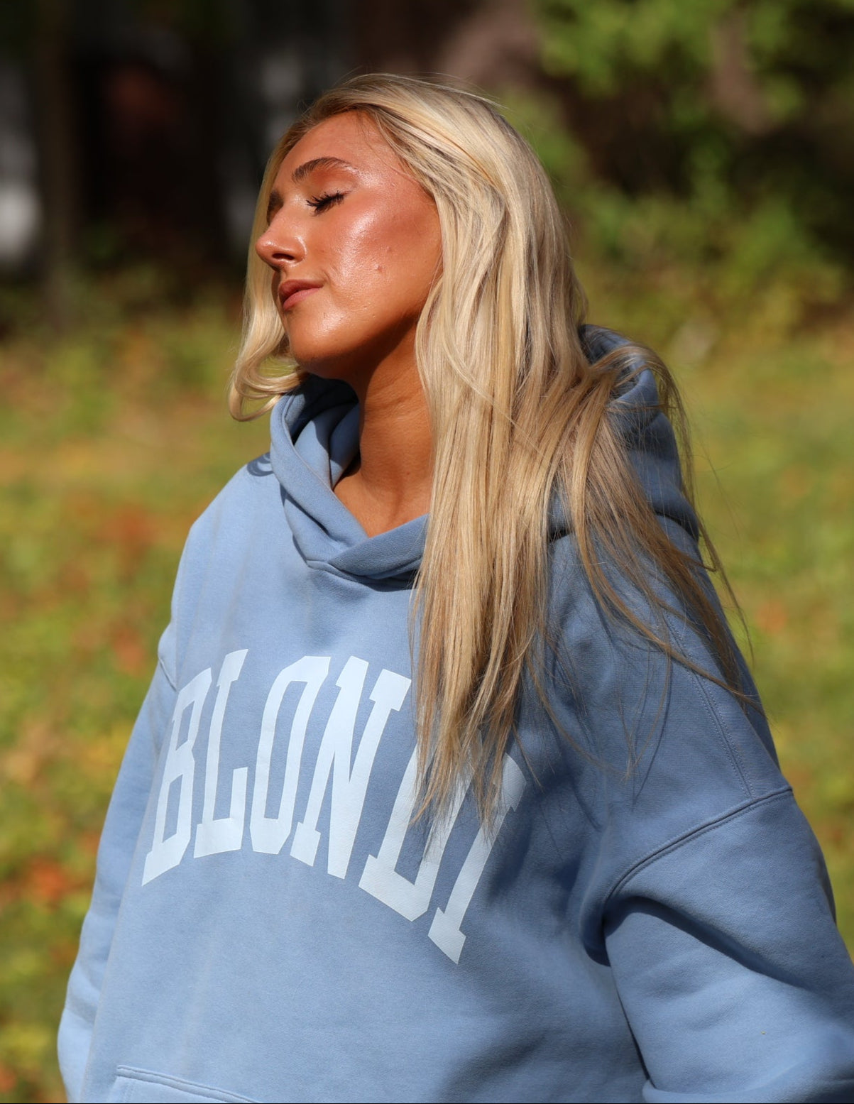 Blue Varsity Hoodie
