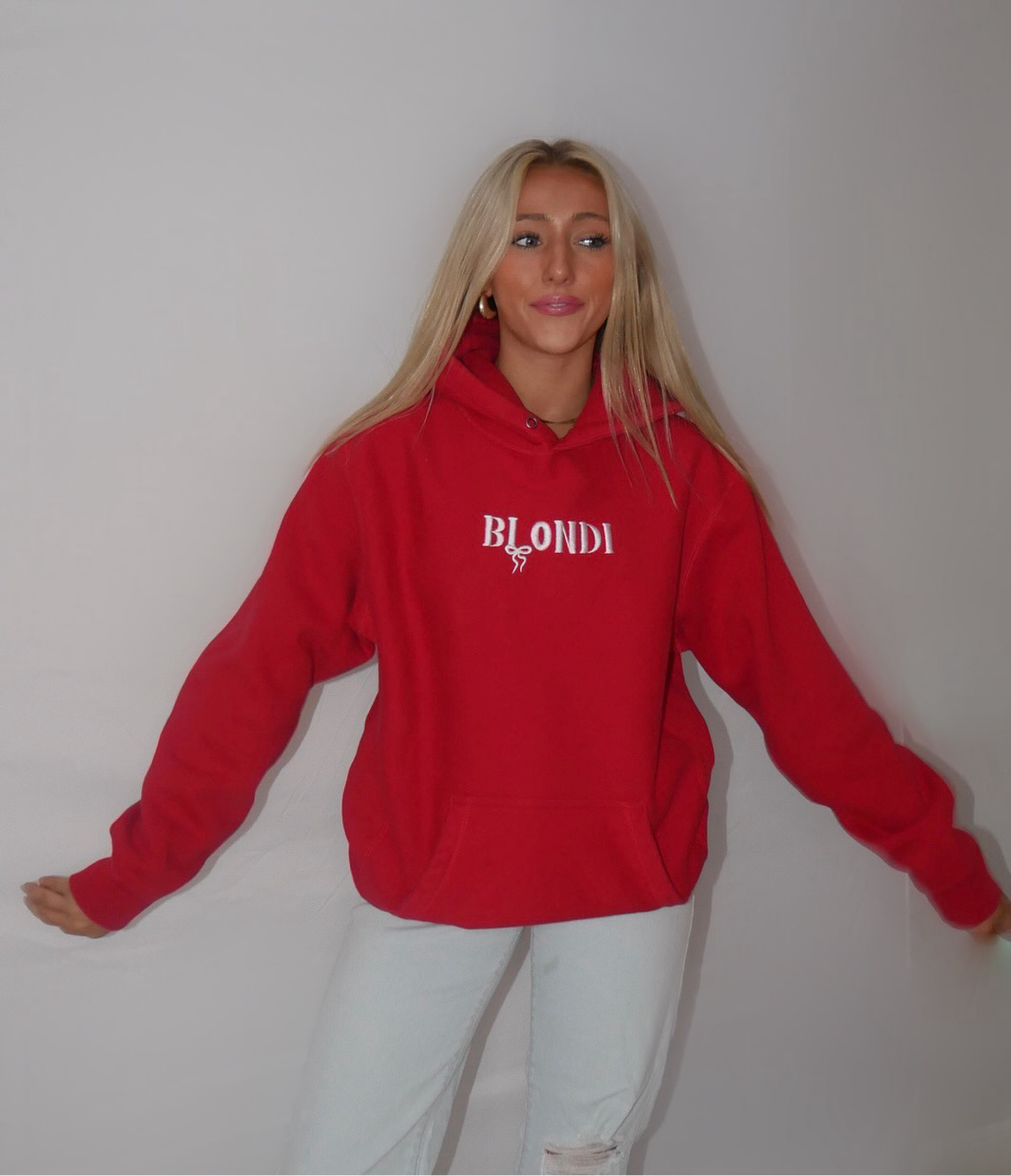 love blondi hoodie