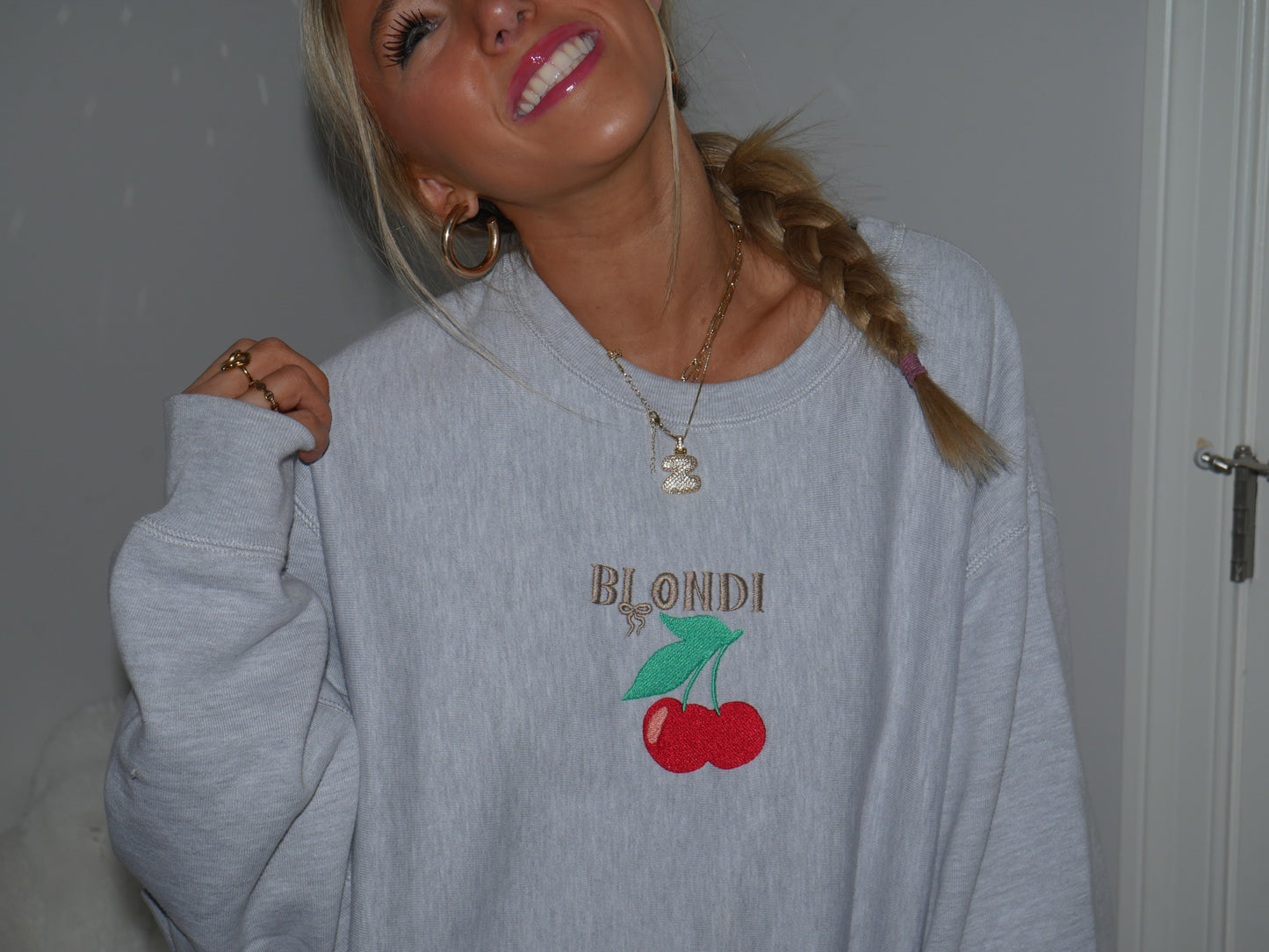 Blond Cherry Crewneck