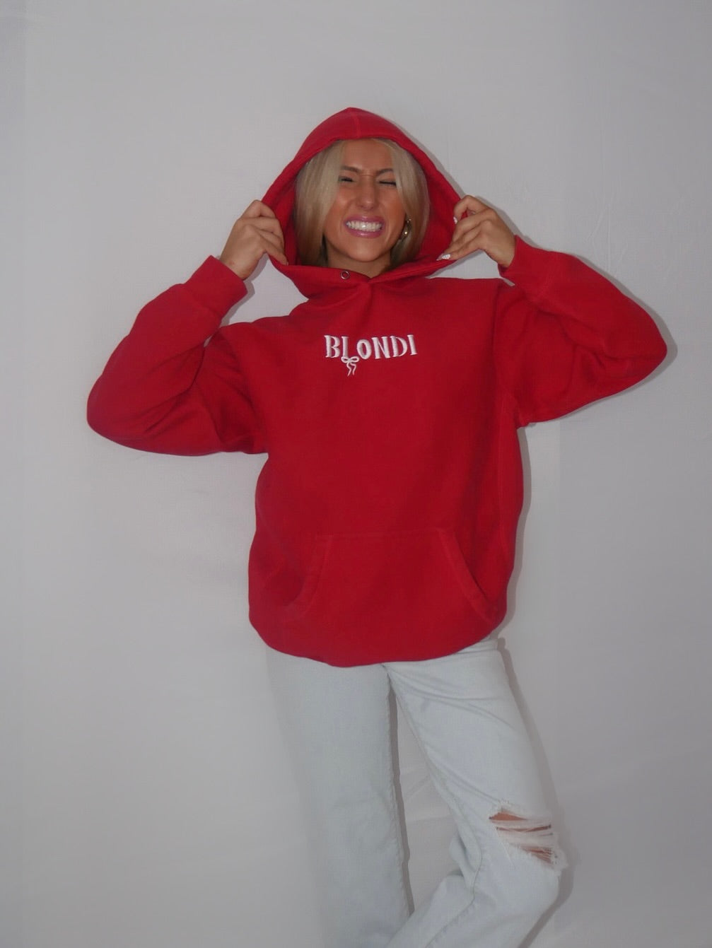 love blondi hoodie