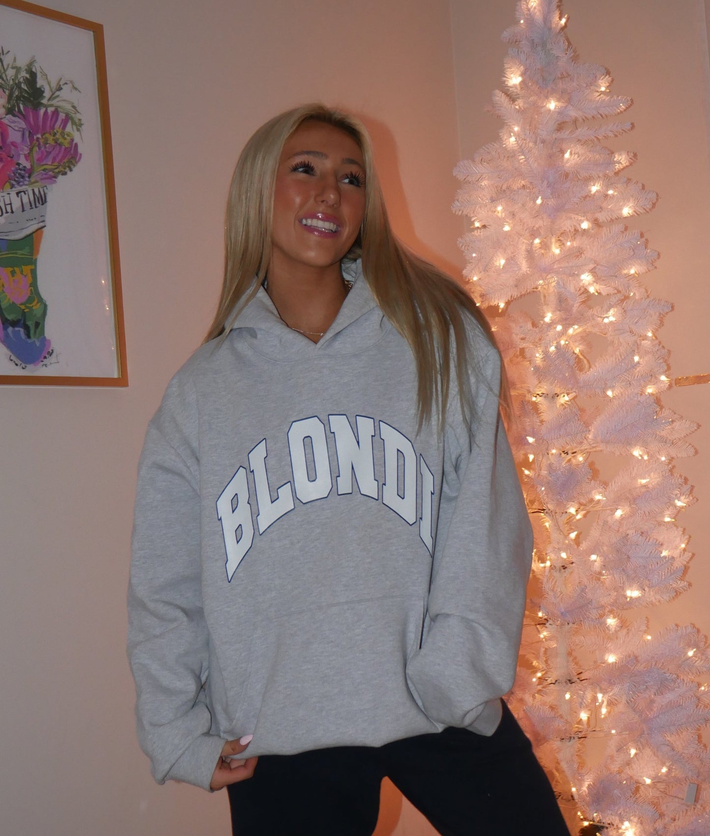 BLONDI varsity hoodie